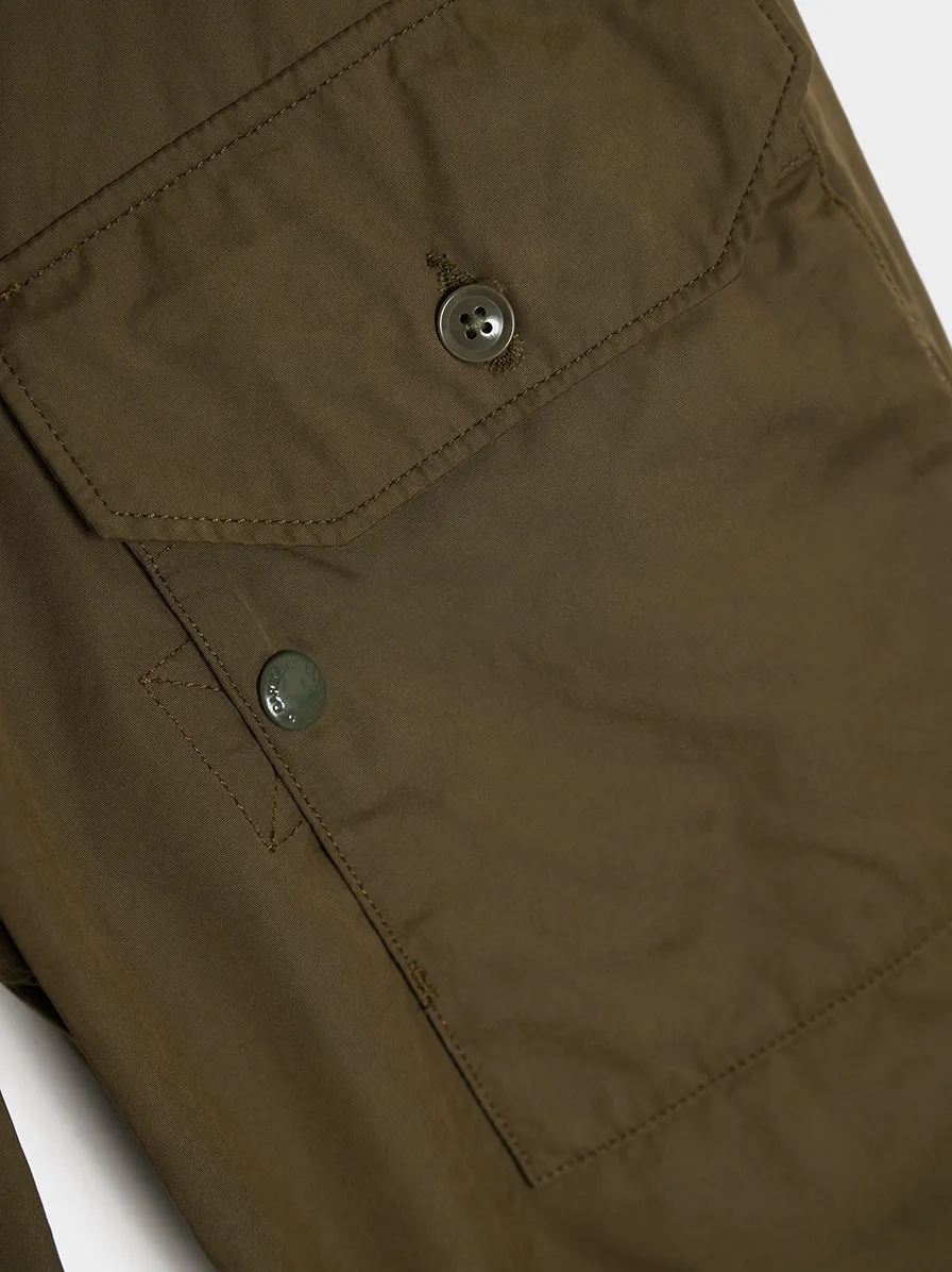 PC Coated Cloth Flight Pant, Olive