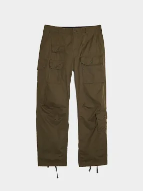 PC Coated Cloth Flight Pant, Olive