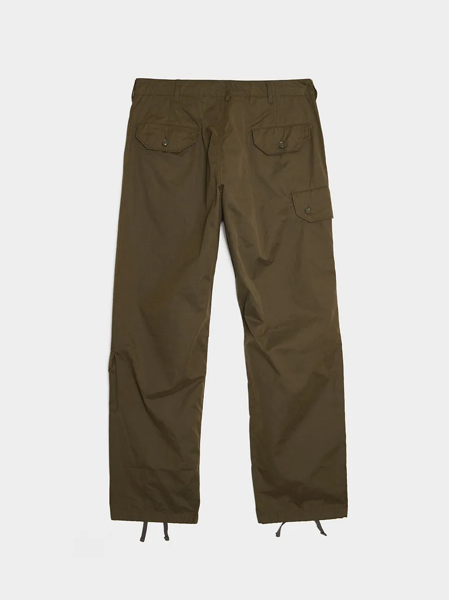 PC Coated Cloth Flight Pant, Olive