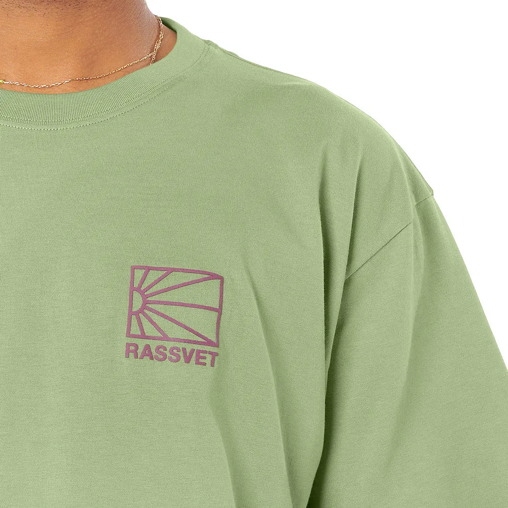 RASSVET MINI LOGO T-SHIRT KNIT // KHAKI