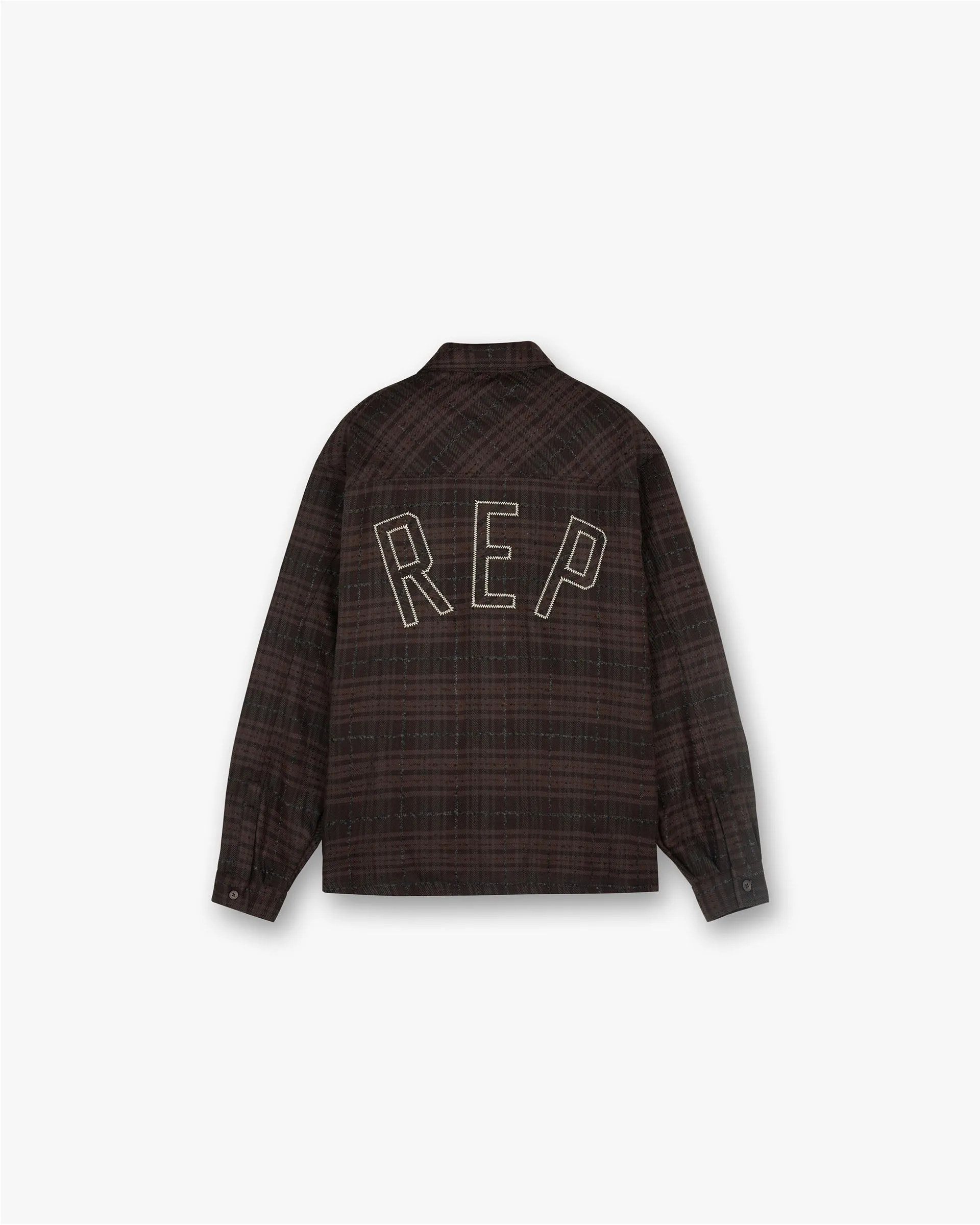 Rep Flannel Shirt - Coffee