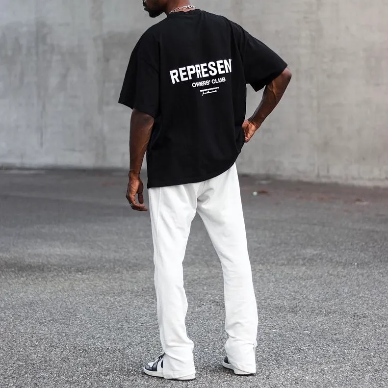 Represent Owners Club Logo Tee Black