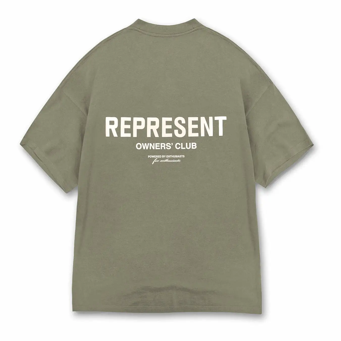 Represent Owners Club Logo Tee Olive