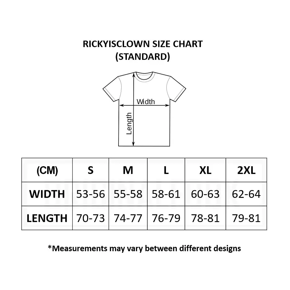 Rickyisclown [RIC] Basic Reflective Smiley Tee Black [R20200520a-VVVV]