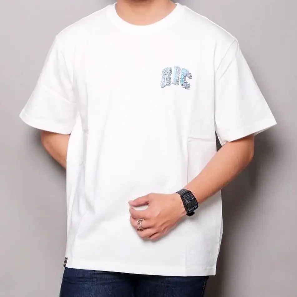 Rickyisclown [RIC] Ice Rhinestone Tee White [R27231017A-H9]