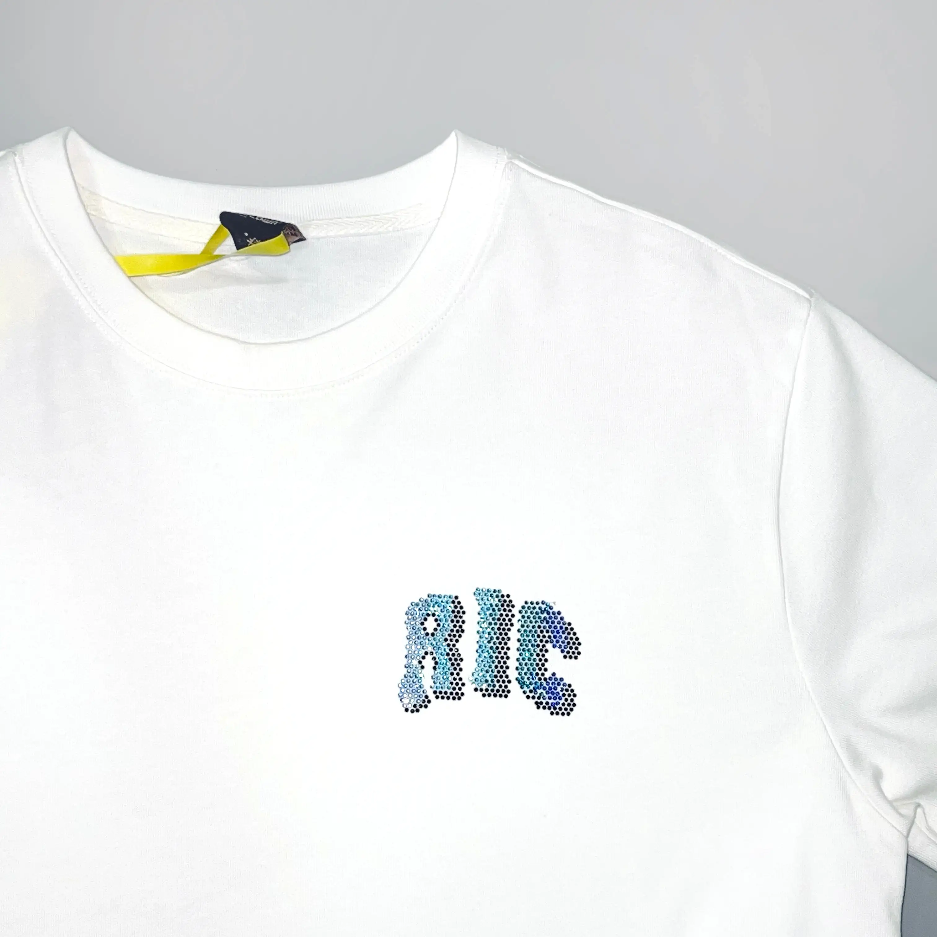 Rickyisclown [RIC] Ice Rhinestone Tee White [R27231017A-H9]