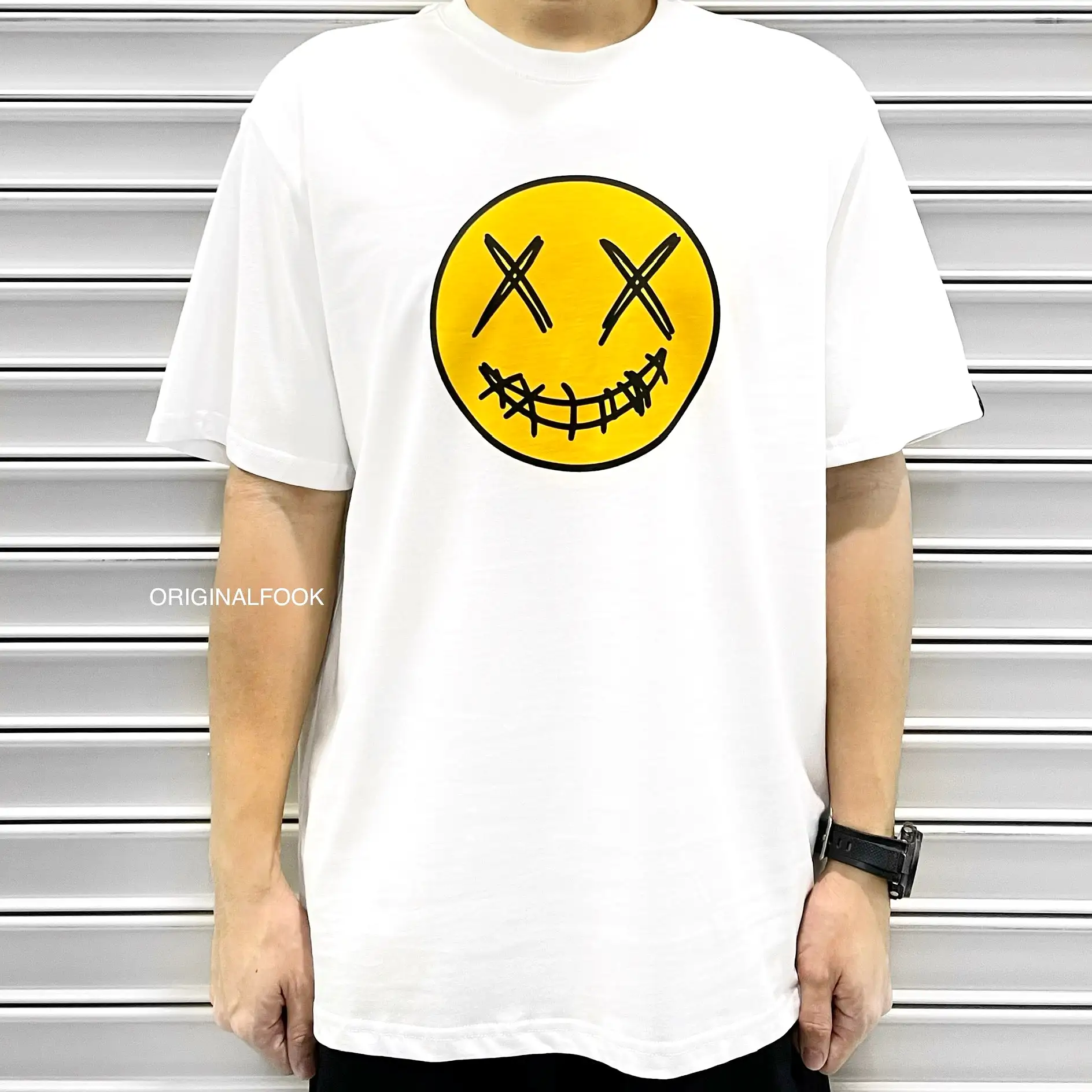 Rickyisclown [RIC] Smiley Face Tee White [R8210913d-N7]