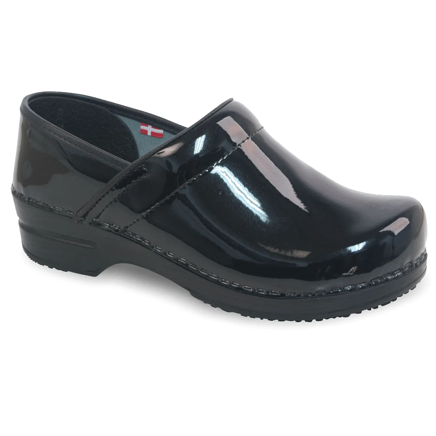 Sanita Sabel Women's Patent Leather Chef Clog