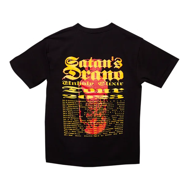 Satan's Drano Unholy Elixir Tour Tee