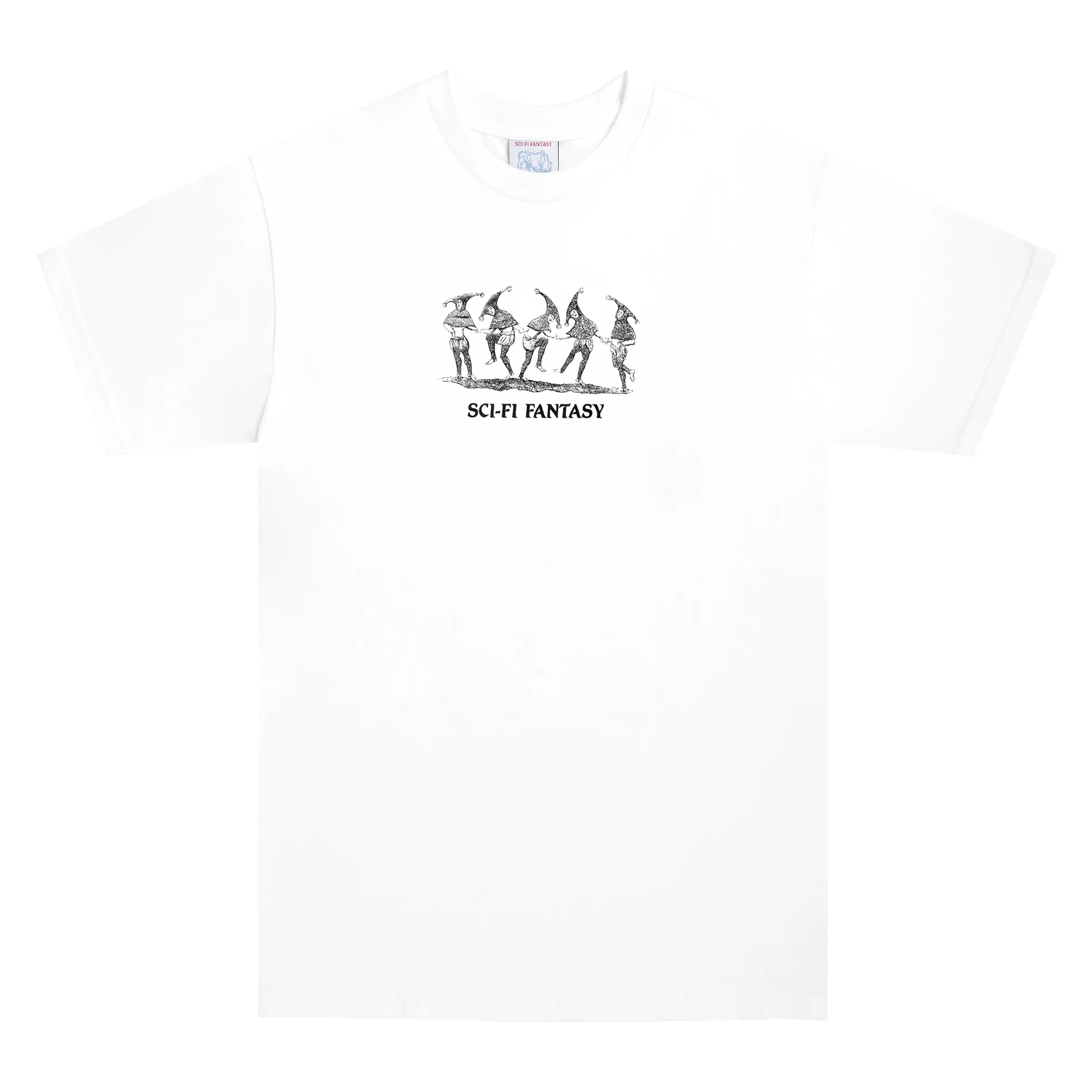 Sci-Fi Fantasy Jester's Privilege Tee White