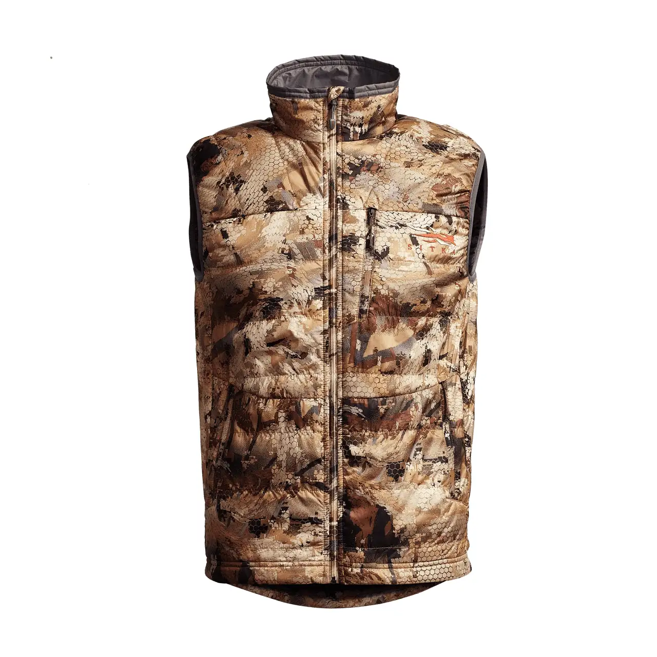 'Sitka' Men's Kelvin Aerolite Vest - Waterfowl : Optifade Waterfowl Marsh