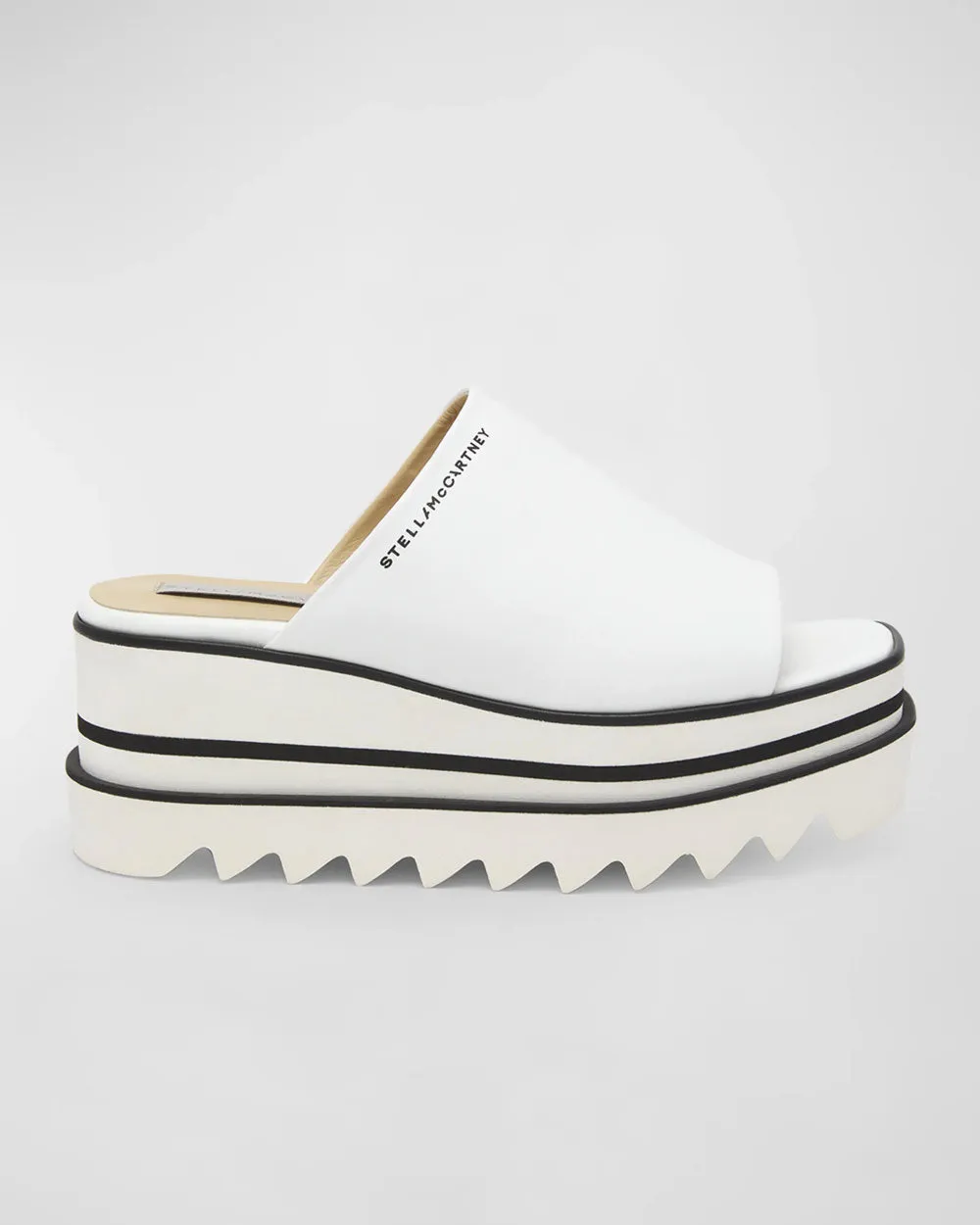 Sneakelyse Eco Alter Mat Platform Slide in White