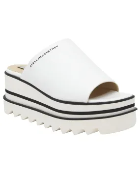 Sneakelyse Eco Alter Mat Platform Slide in White