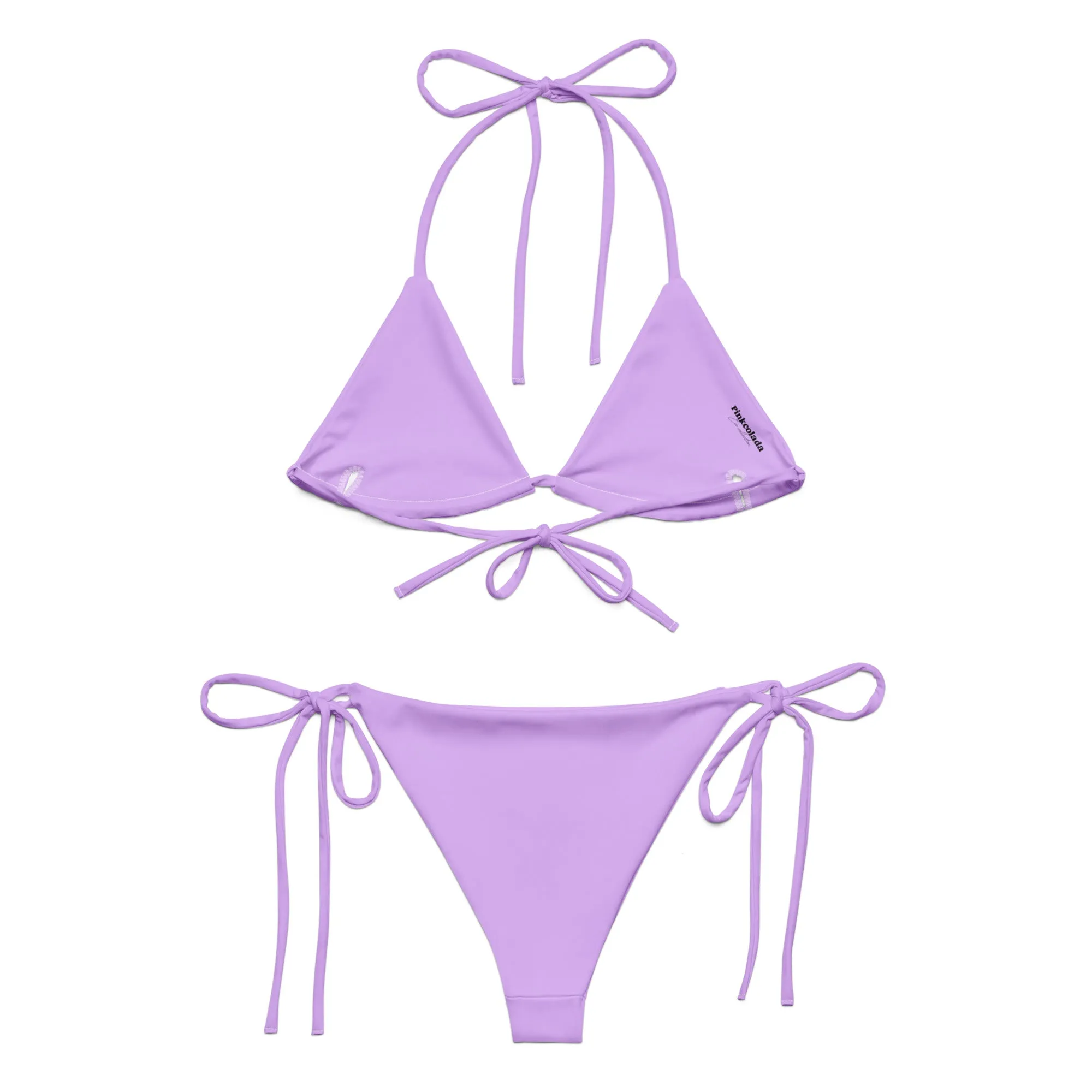 STRING BIKINI SET ECO - CANDY PURPLE