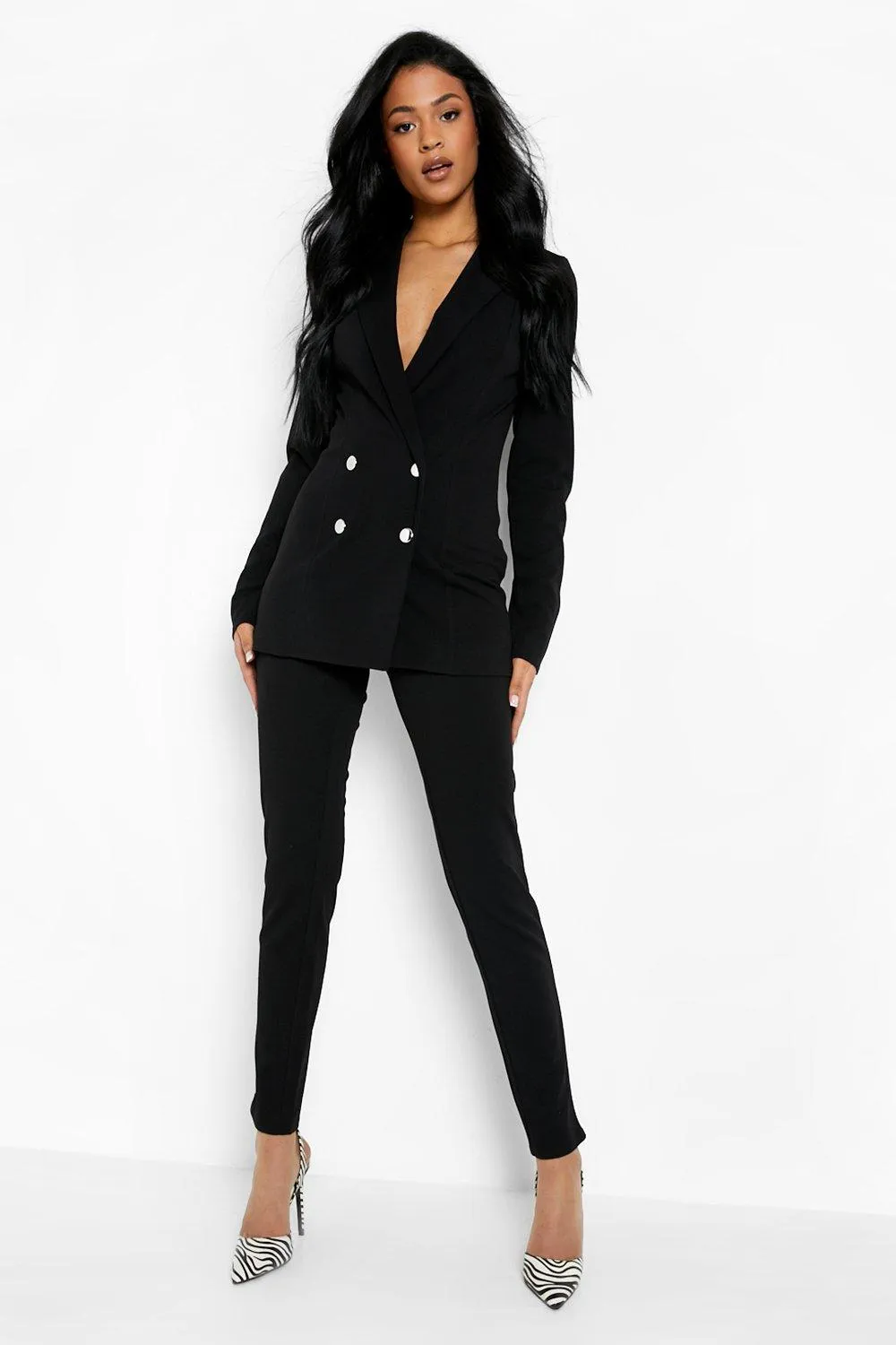 Tall Blazer And Pants Suit Set