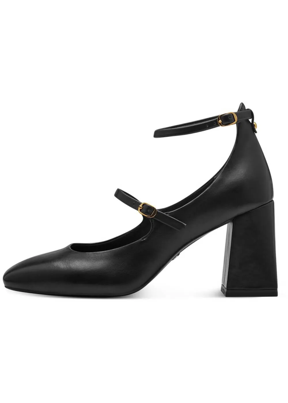 Tamaris Estella Matt Vegan 60's Pumps Black