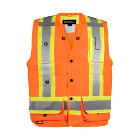 Terra Hi-Vis Surveyor's Vest - Orange 116522OR