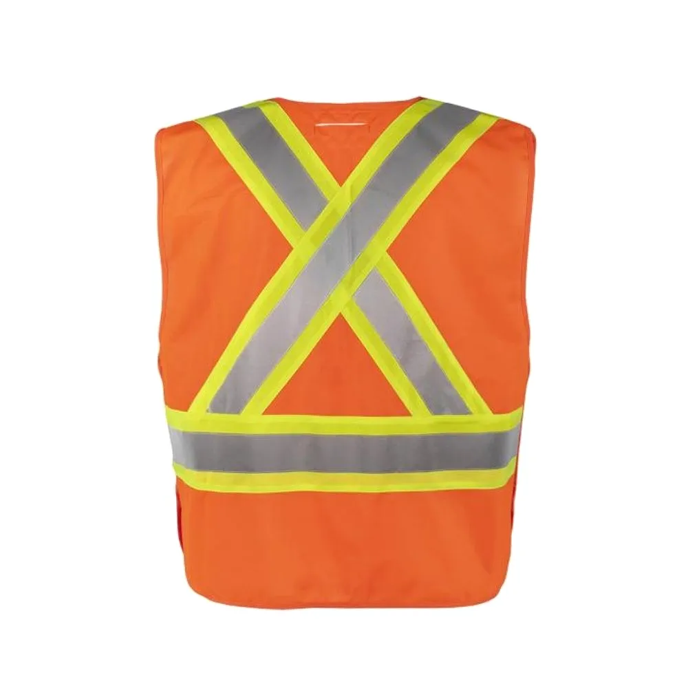 Terra Hi-Vis Tear Away Vest - Orange 116600OR