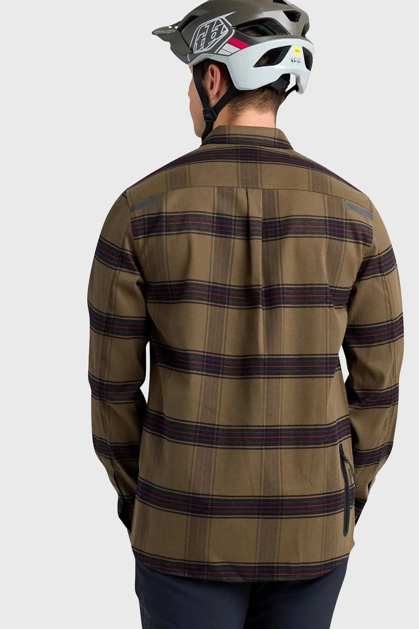 Troy Lee Designs Grind Flannel - Dark Pine