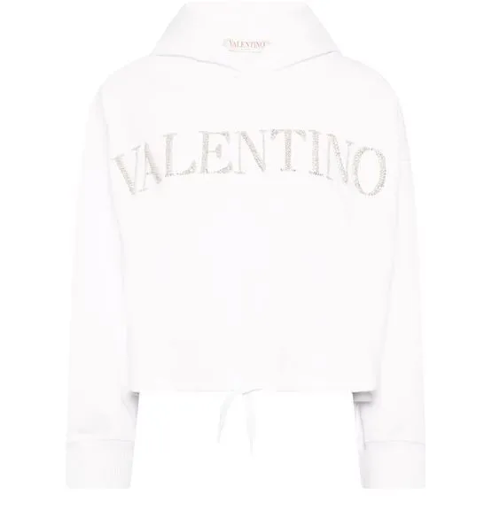 VALENTINO  |Embroidered Jersey Sweatshirt