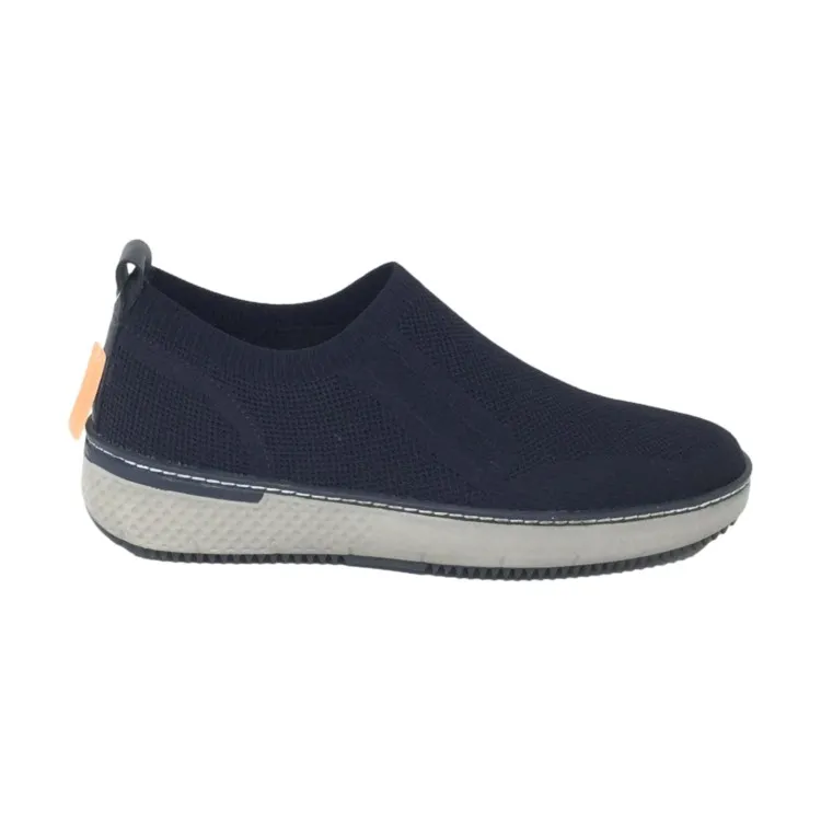 Valleverde 360994 Mocassini Slip On in Tessuto Blu