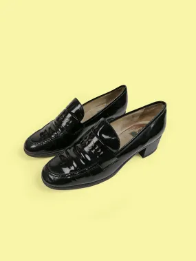 Vintage 90's JOOP! Patent Leather Loafers -  Size EU 38 / UK 5.5 / us 7.5