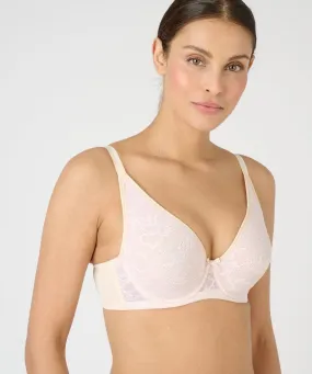 Wired Lace Minimiser Bra