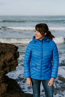 Womens Cushla Jacket - Cobalt