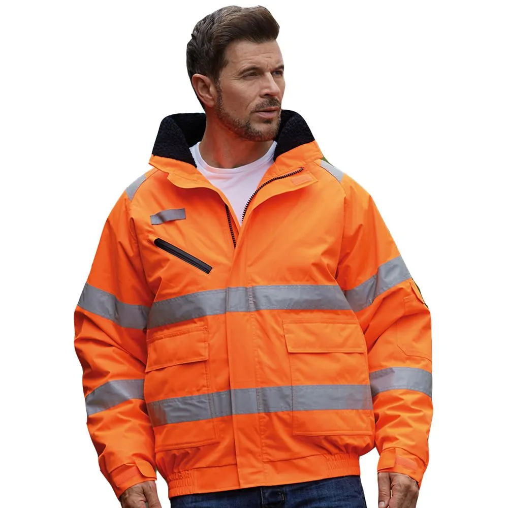 Yoko Mens High Visibility Fontaine Flight Work Jacket