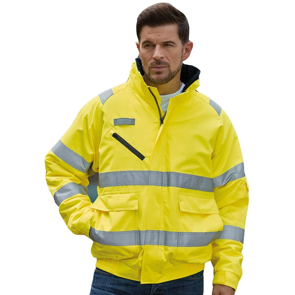 Yoko Mens High Visibility Fontaine Flight Work Jacket