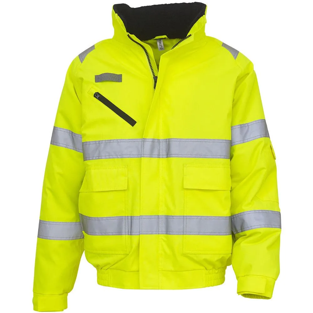 Yoko Mens High Visibility Fontaine Flight Work Jacket