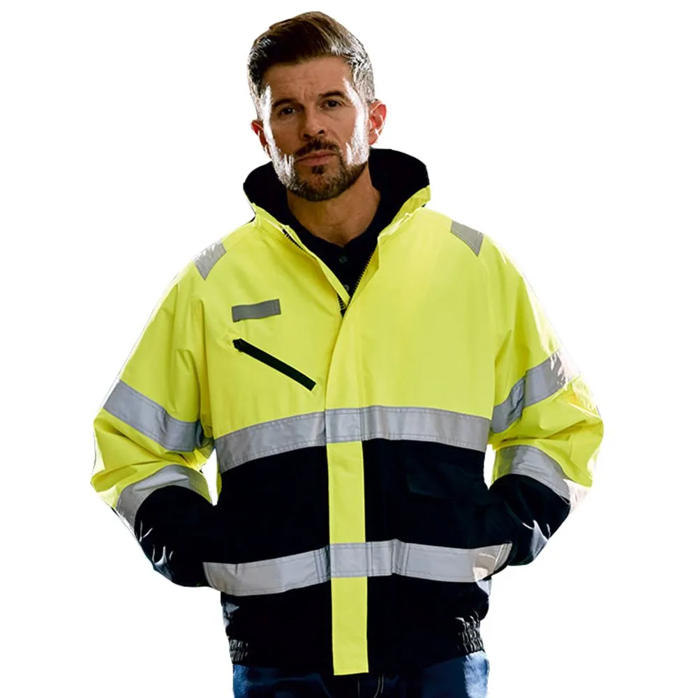 Yoko Mens High Visibility Fontaine Flight Work Jacket