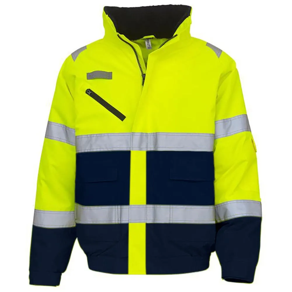 Yoko Mens High Visibility Fontaine Flight Work Jacket